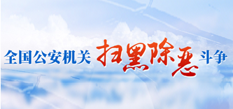 扫黑除恶专项斗争